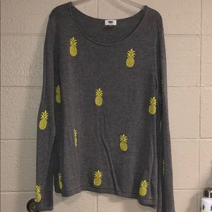 Pineapple sweater!